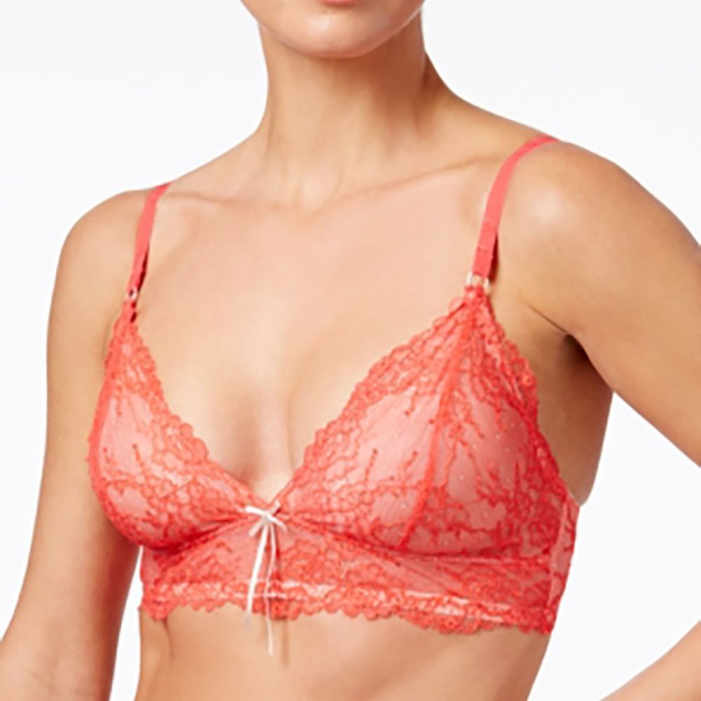 Heidi By Heidi Klum Natural Lace Soft Cup Bra H21-1166B